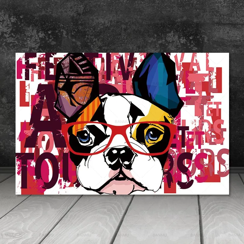 Абстрактная живопись маслом на холсте Плакаты и принты Quadros Wall Art Современная