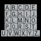 Трафареты с буквами алфавита, многоразовые, шаблоны для рисования, 4x4 дюйма, 26 шт.