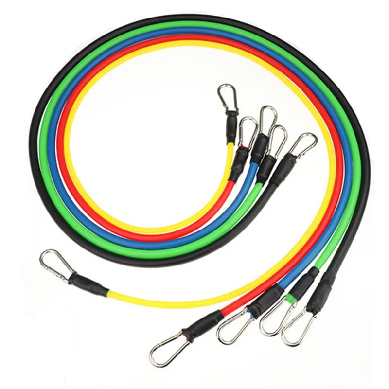 Набор резисторов 11 шт./компл. растягивающийся Эспандер для упражнений латексные