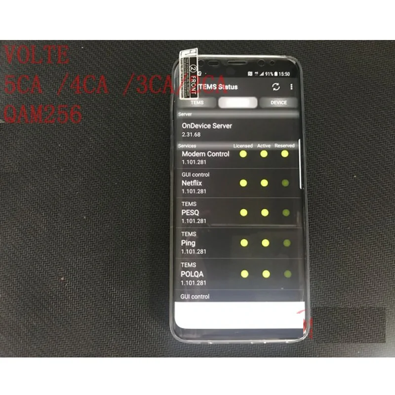 Бесплатная доставка + карманный телефон S9 G9600 Поддержка volte &amp 4CA QAM256 4X4 MIMO |