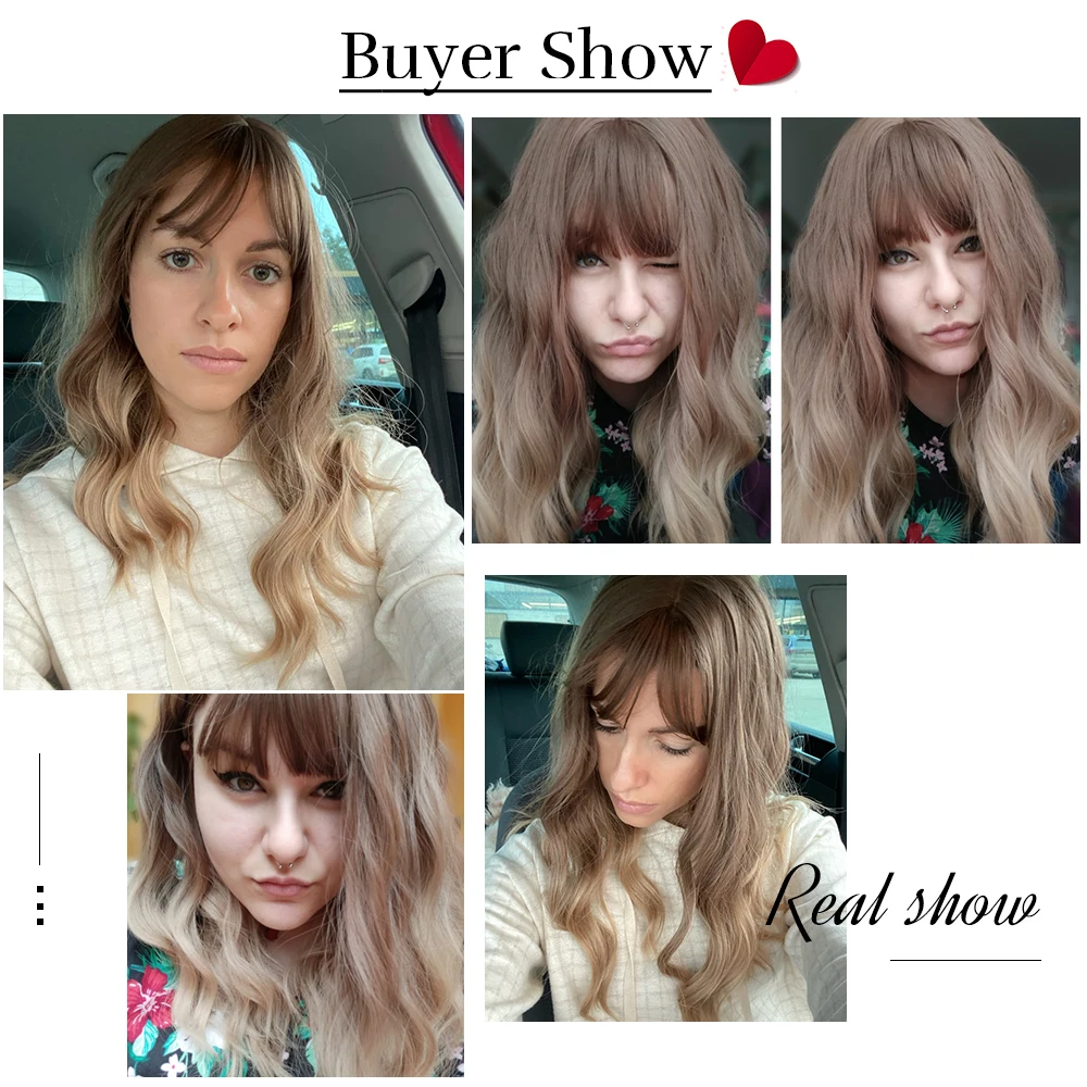 Парик женский синтетический с длинными волнистыми волосами светлый единорог