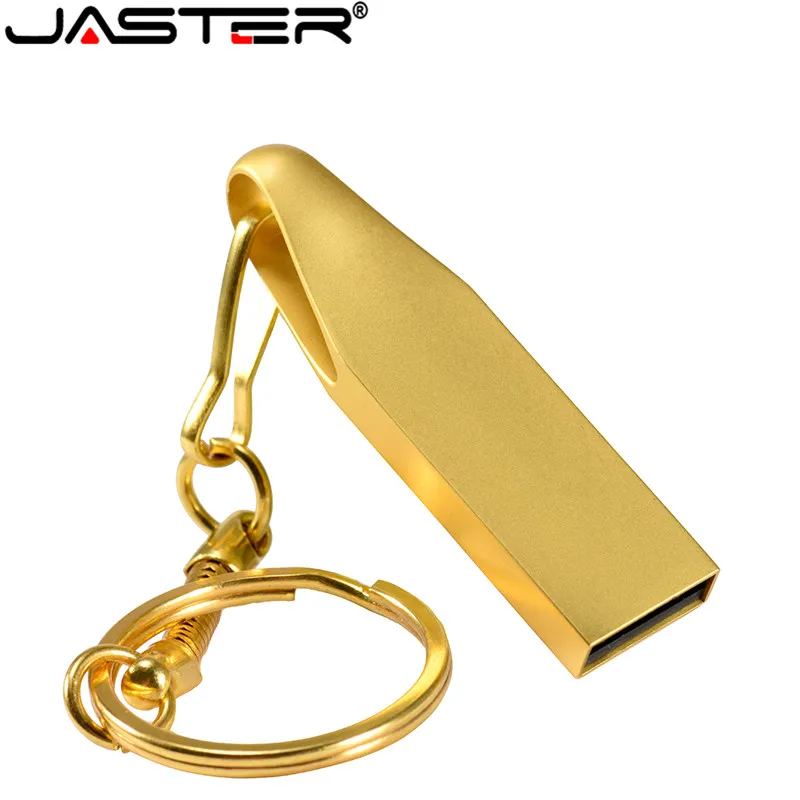 USB-флеш-накопитель JASTER в металлическом корпусе с логотипом на заказ 2 0/64/32/16/8/4 ГБ |