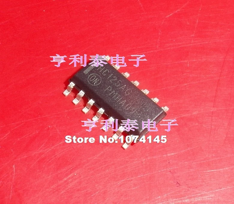 

10pcs/lot HC125AG MC74HC125ADR2G SOP14 /