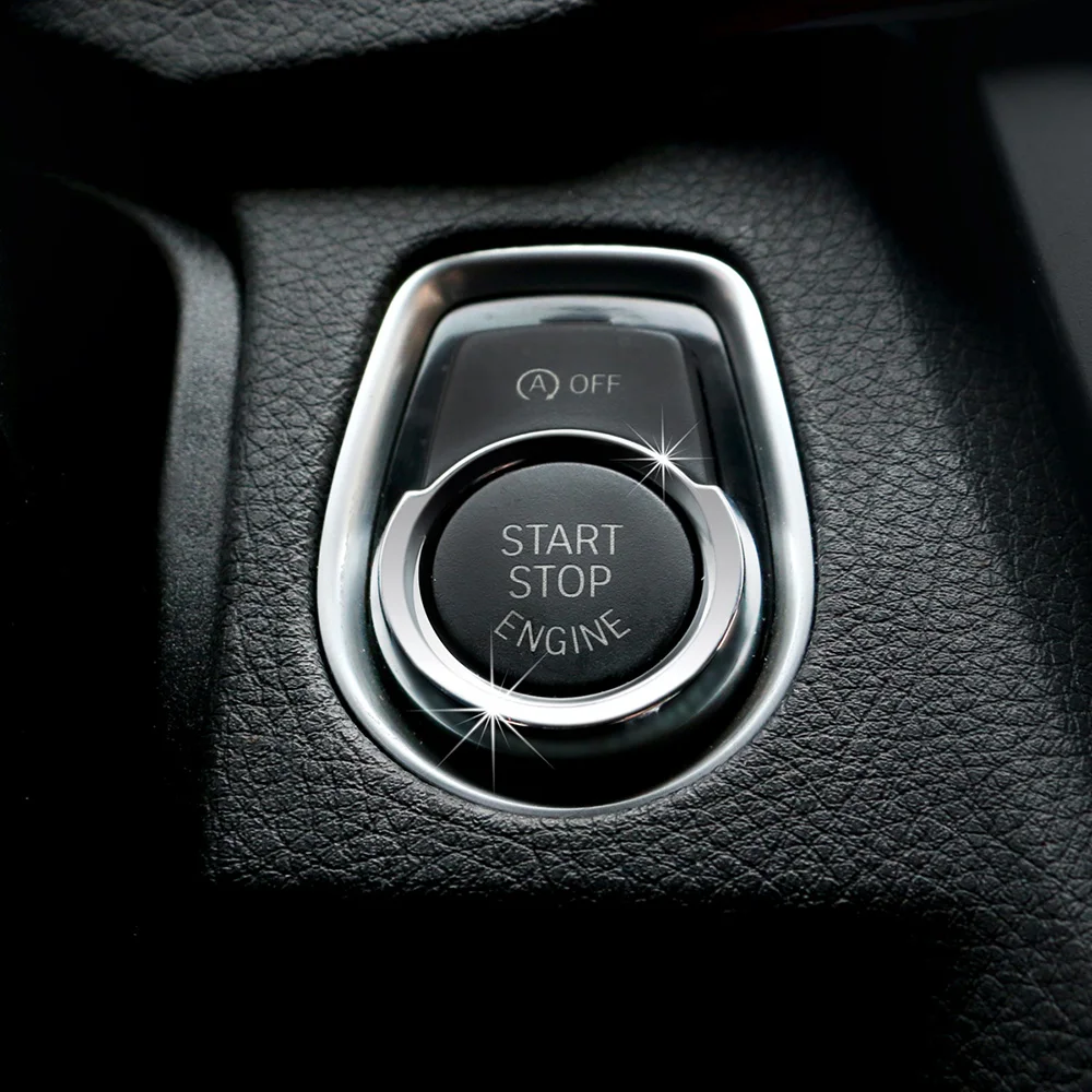 Для BMW 1 2 3 4 серии X1 F48 F20 F21 F30 F32 F33 F34 F36 F45 F46 наклейки на кнопку запуска двигателя