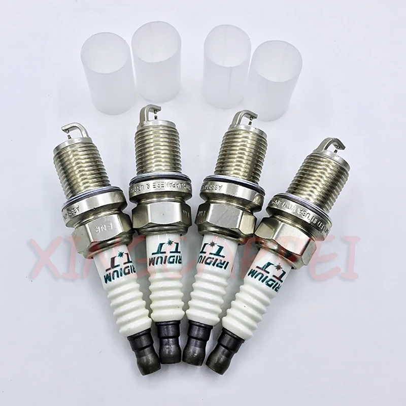 4pcs ik20tt 4702 4pcslots double iridium spark plugs fit for toyota for jeep for honda for chery ik20tt 4702 auto part free global shipping
