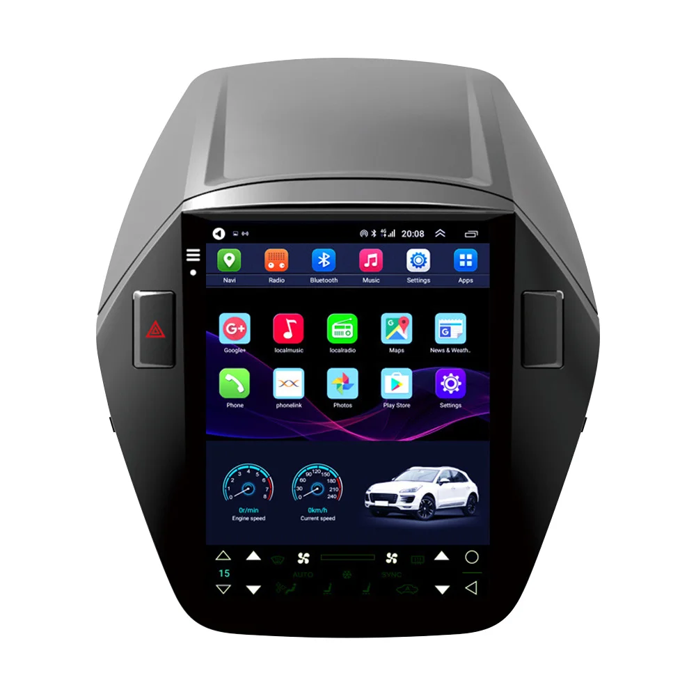 

2din 9.7 inch Android 10.0 Car Radio For Hyundai IX35 2010 2011 2012 2013 2014 2015 GPS Multimedia Player With Bluetooth 2+32G