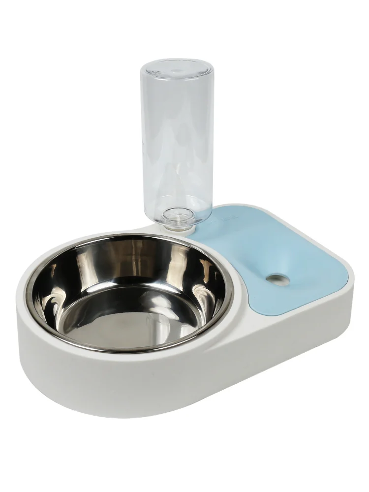 Красочные миски для кошек с питьевой водой пластиковые из нержавеющей стали