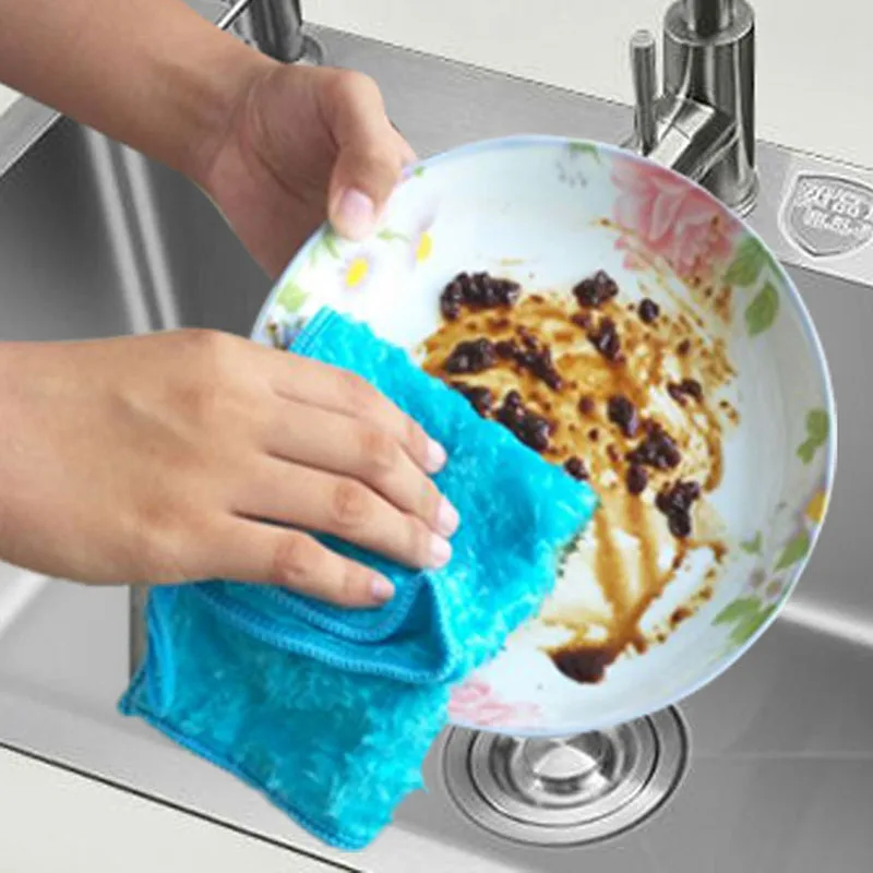 5/6 шт. салфетки для мытья посуды|Чистящие салфетки| |