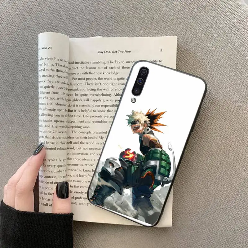 

Bakugou Todoroki My hero academia Phone Case For Samsung galaxy S 7 8 9 10 20 edge A 6 10 20 30 50 51 70 note 10 plus