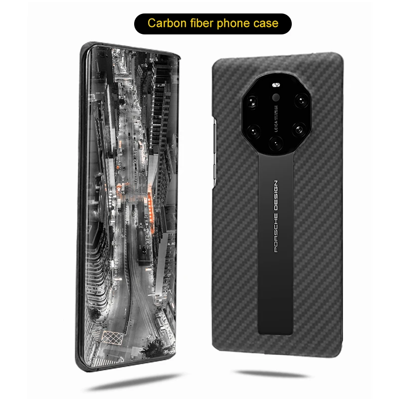 

Чехол из углеродного волокна для телефона Mate40rs легкий, термостойкий, с беспроводной зарядкой, DQ-Drop