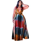 S-4XL размера плюс, женская одежда, Африканское платье для женщин, модное платье с разрезом, Новое поступление 2021, элегантное вечервечерние Платье Макси