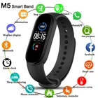 Новый M5 Смарт Браслет для занятий спортом пульсометр спортивные умные часы кровяное Давление умный браслет Bluetooth браслет здоровья
