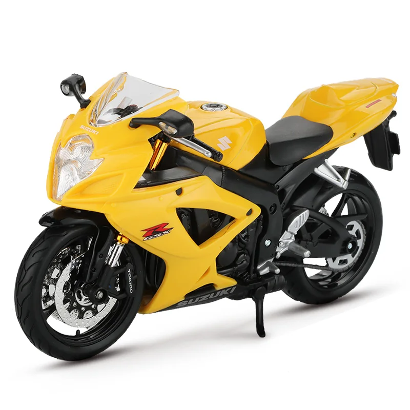 Maisto 1:12 модель мотоцикла Игрушка Сплав мотоцикл Panigale 1199 H2R внедорожные мотоциклы Мотокросс игрушки для детей Коллекция - Цвет: GSX-600