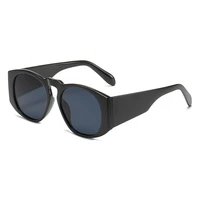 fashion round sunglasses women flat top sunglass vintage men brand design leopardeyewear gradient shades uv400 sun glass