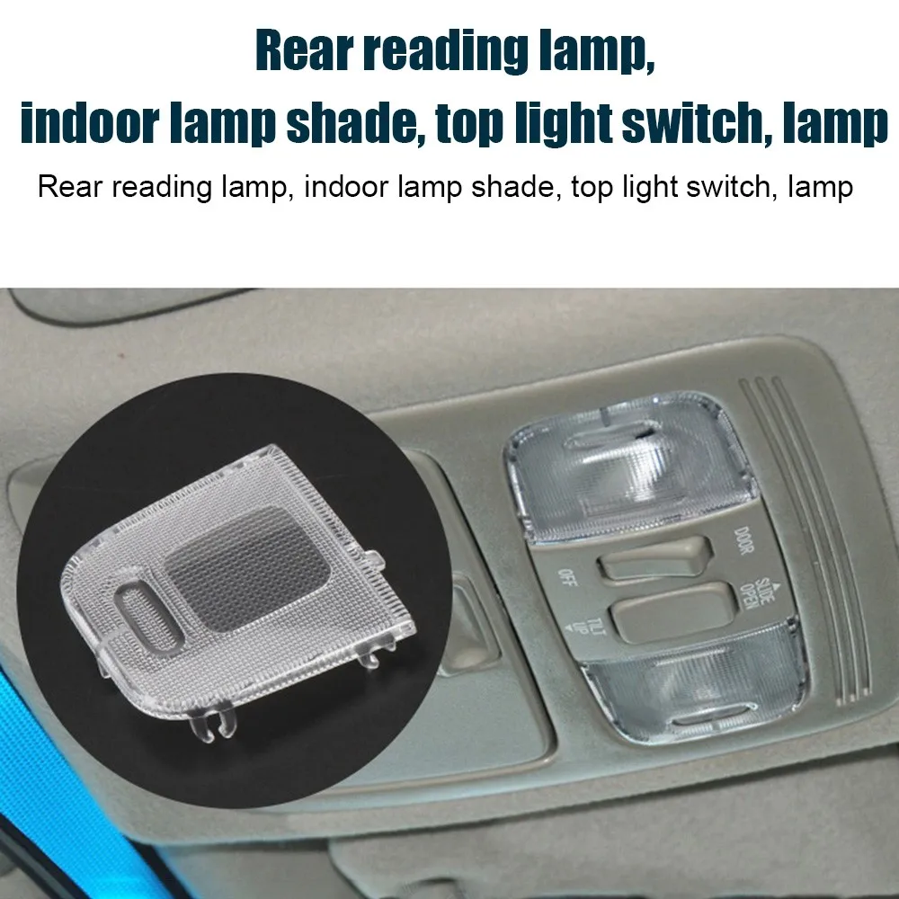 

Car Interior Dome Light Cover Front Rear Reading Light Switch Cover Overhead LED Bulb Shell for Camry 2006-2011 Middle Back Row