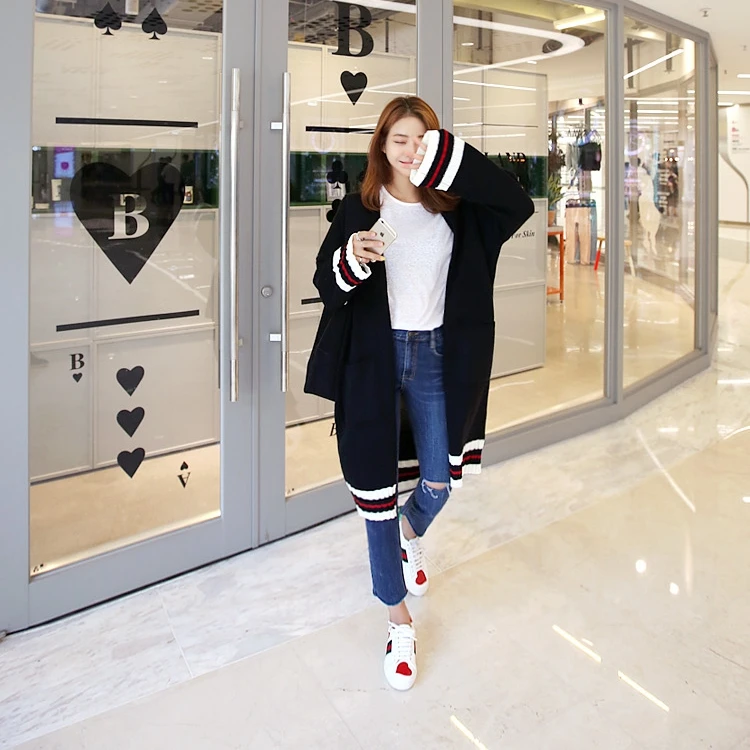 Новинка Осень 2020 женские кардиганы вязаный свитер свободная повседневная одежда