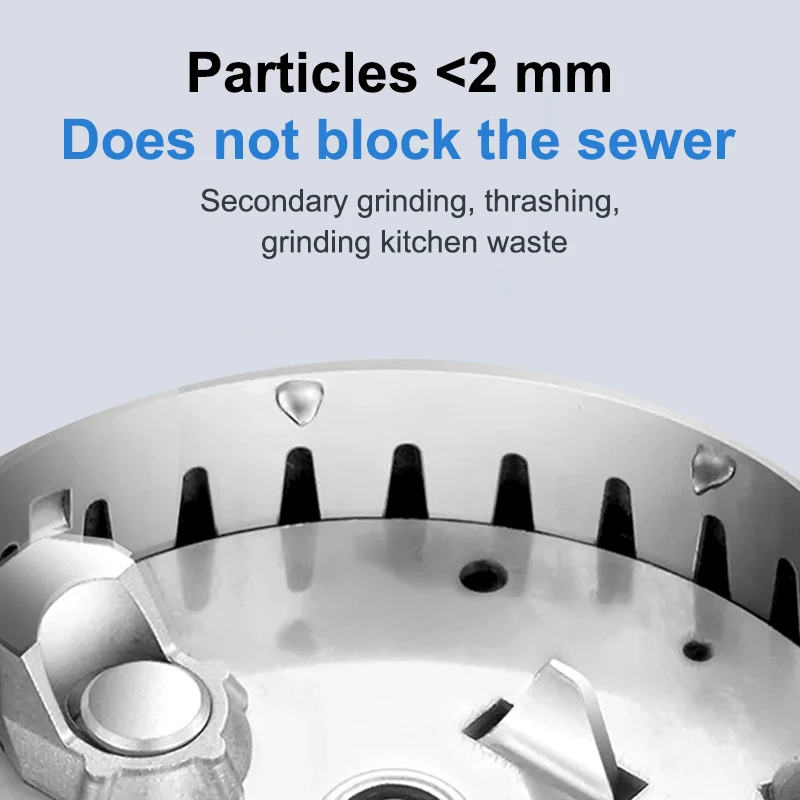 Измельчитель пищевых отходов ADALI беспроводной переключатель 560 Вт высокомощный