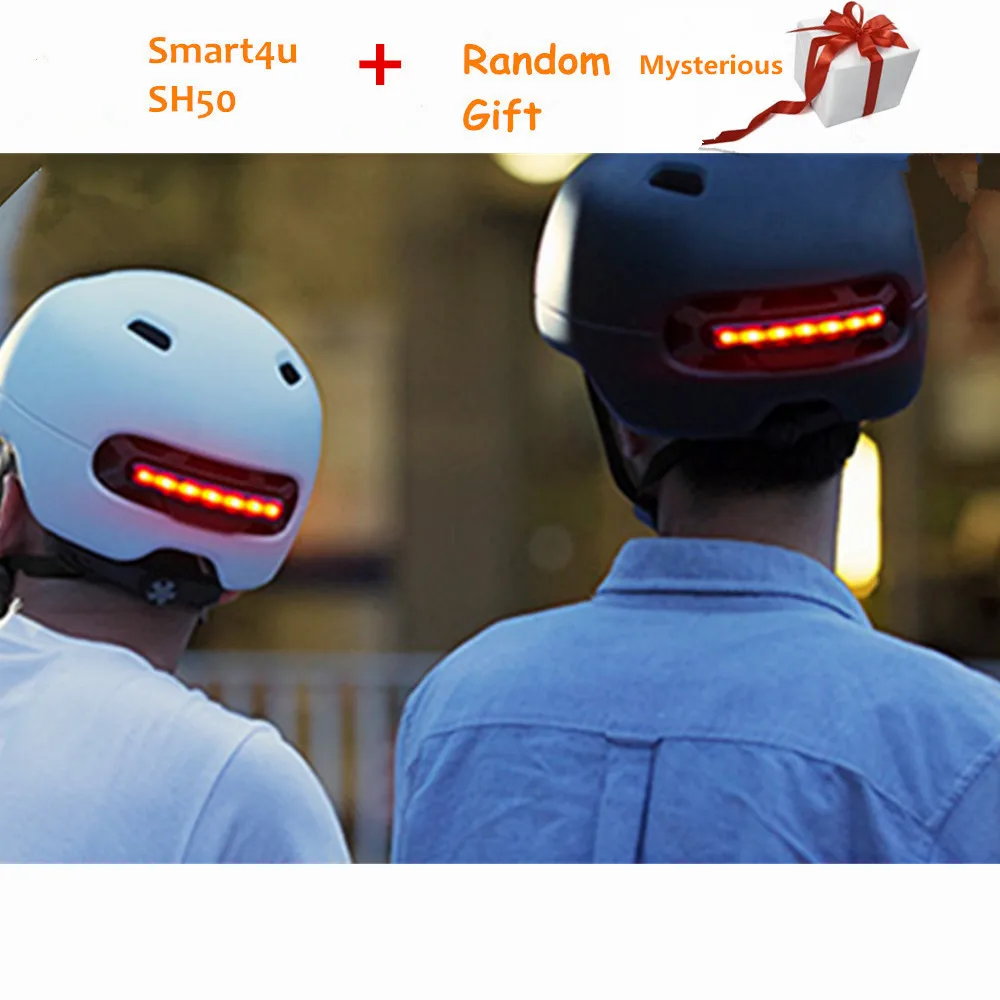 Smart4u водонепроницаемый велосипедный шлем, умные велосипедные шлемы для мужчин и женщин, задний светильник для горной дороги, велосипедный шлем с подсветкой