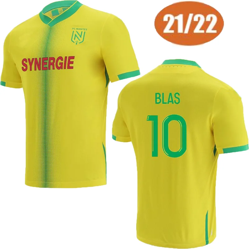 

FC Nantes BLAS SIMON Soccer Jerseys 2021 22 KOLO MUANI Maillots De Foot CYPRIEN EMOND COULIBALY AUGUSTIN CHIRIVELLA A.TOURE GIRO