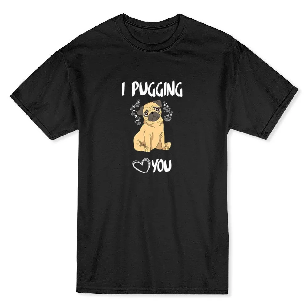 

Мужская футболка с надписью I puggyou Pug Design, Мужская брендовая одежда, футболки, повседневная мужская футболка, лидер продаж, Повседневная футб...