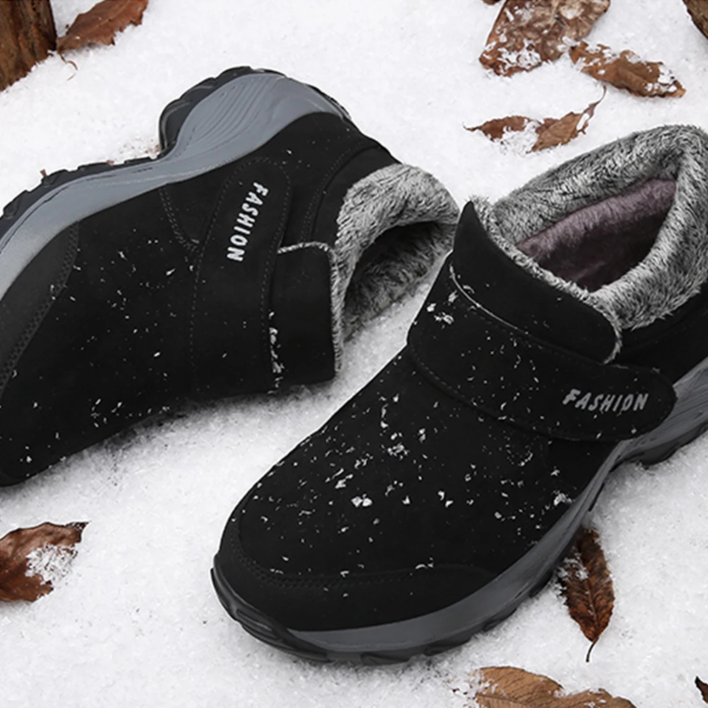 Зимние женские походные треккинговые ботинки уличные теплые кроссовки на