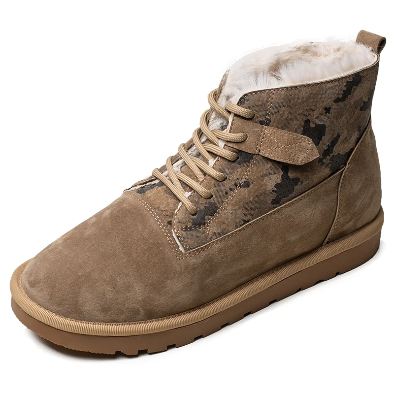 

Men Shoes New Boots Men Winter Snow Boots Casual Men Winter Boots Outdoor Sneakers Plush Warm Male Shoe Comfortable Work Shoes