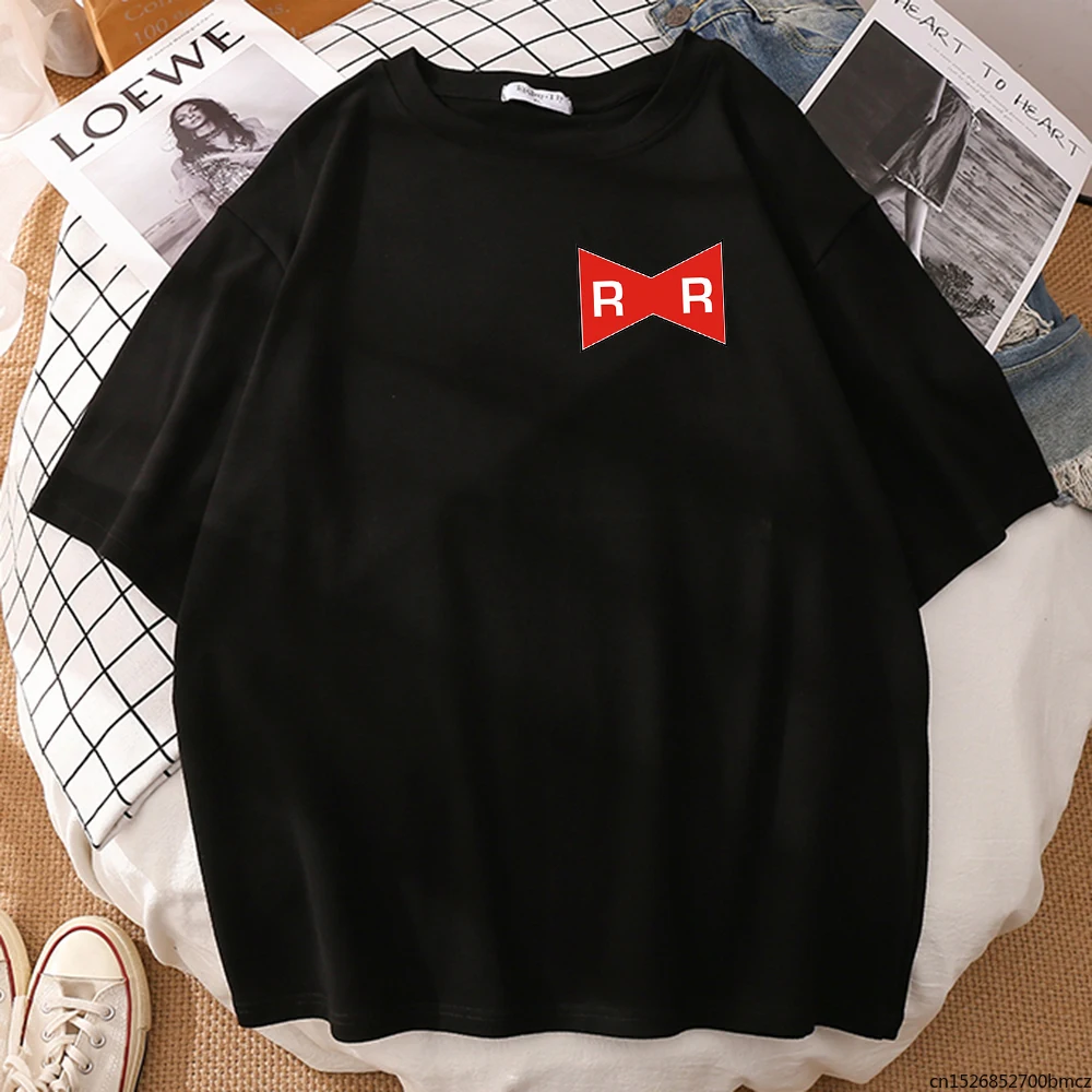 

White Word On Red Background R Print Women T Shirts Casual Vintage Clothes Fashion Women T-shirt Summer Comfortable T-shirts