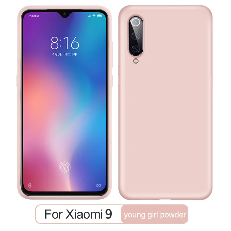 Мягкий силиконовый чехол для телефона Xiaomi Mi 8 Lite 9 SE Mix 3 Se защитные чехлы