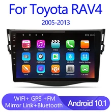 For Toyota RAV4 2005-2013 2 Din Android Car Stereo audio Radio Multimedia Video Speakers MP5  accessories carplay stereo