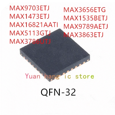 10 шт. MAX9703ETJ MAX1473ETJ MAX16821AATI MAX5113GTJ MAX3786UTJ MAX3656ETG MAX1535BETJ MAX9789AETJ MAX3863ETJ IC 10 шт. MAX9703ETJ MAX1473ETJ MAX16821AATI MAX5113GTJ MAX3786UTJ MAX3656ETG MAX1535BETJ MAX9789AETJ MAX3863ETJ IC