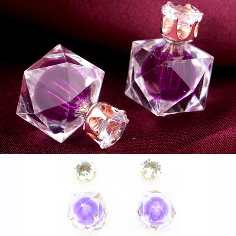 Новинка 2019 лидер продаж Стильные корейские серьги в виде пузырьков со стразами