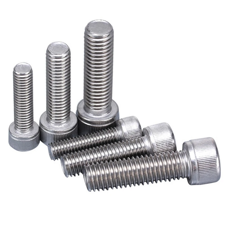 

M3 Stainless Steel Screws Nuts Washers Assortment Kit with Hex Wrenches, 1100 Pcs Hex Socket Button Head Cap Screws