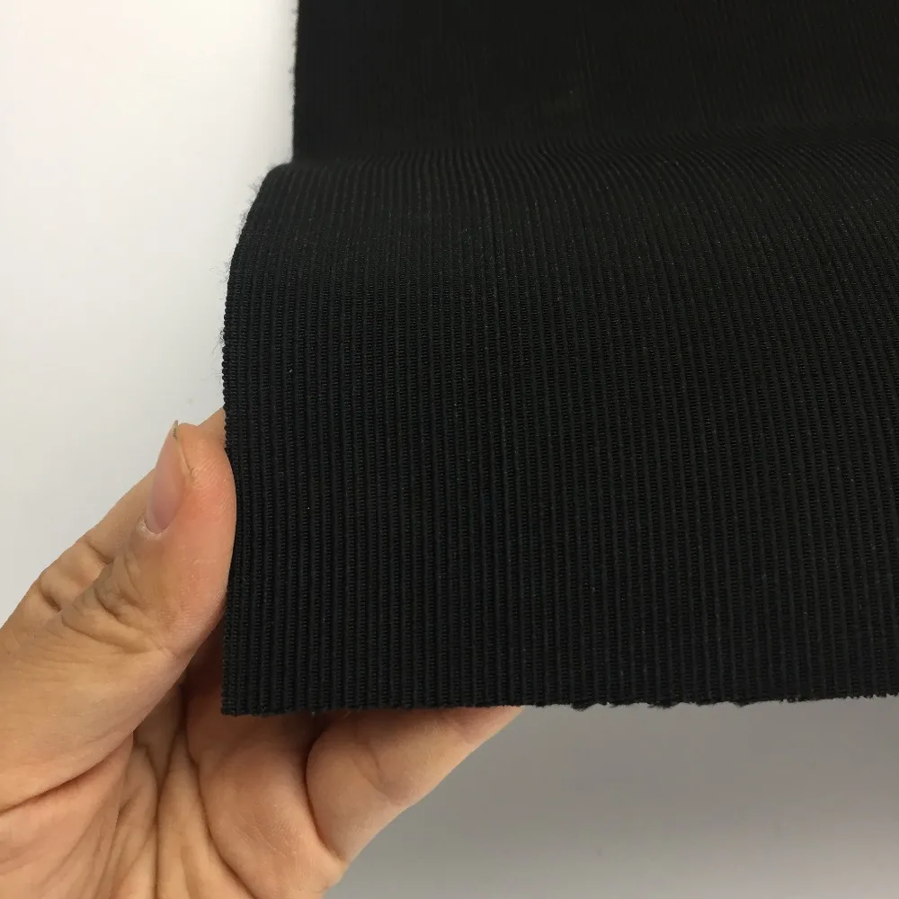 Супер Шириной 12/15/20/25/30/40/50/60 см Ширина черно-белую защита запястья и обхват талии Эластичная лента, расширенный эластичных ремешков S0722H