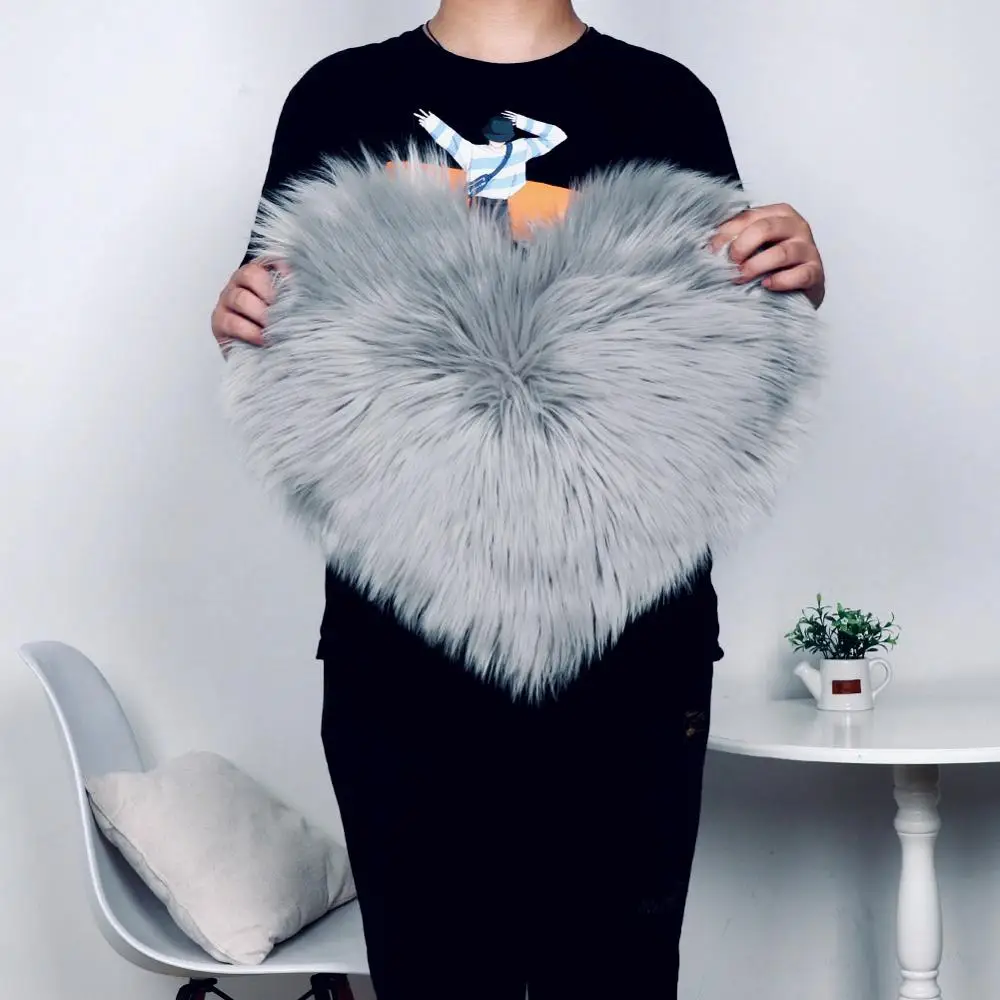 Серый плюшевый мягкий ковер для гостиной рождественские Коврики спальни дивана