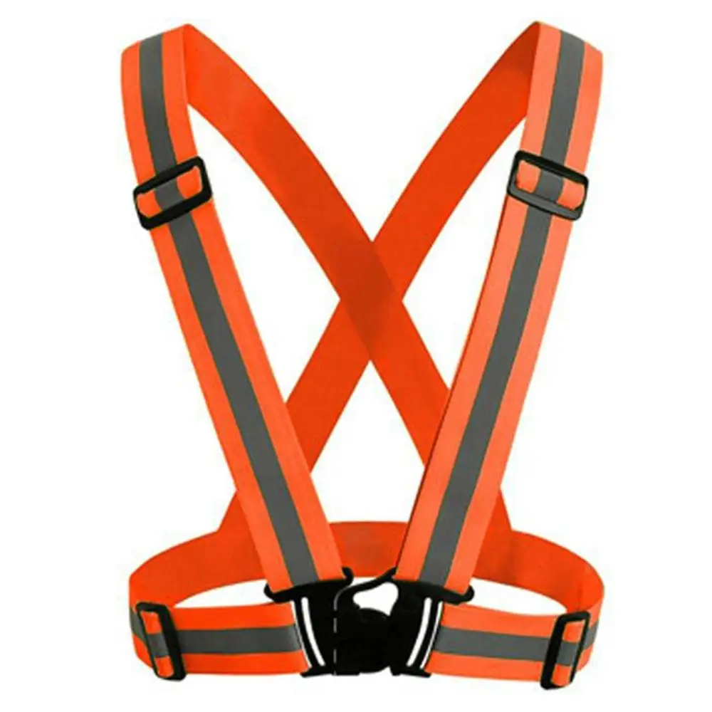 Reflective Straps Night Running Clothing Vest Adjustable Safety Elastic Band | Автомобили и мотоциклы