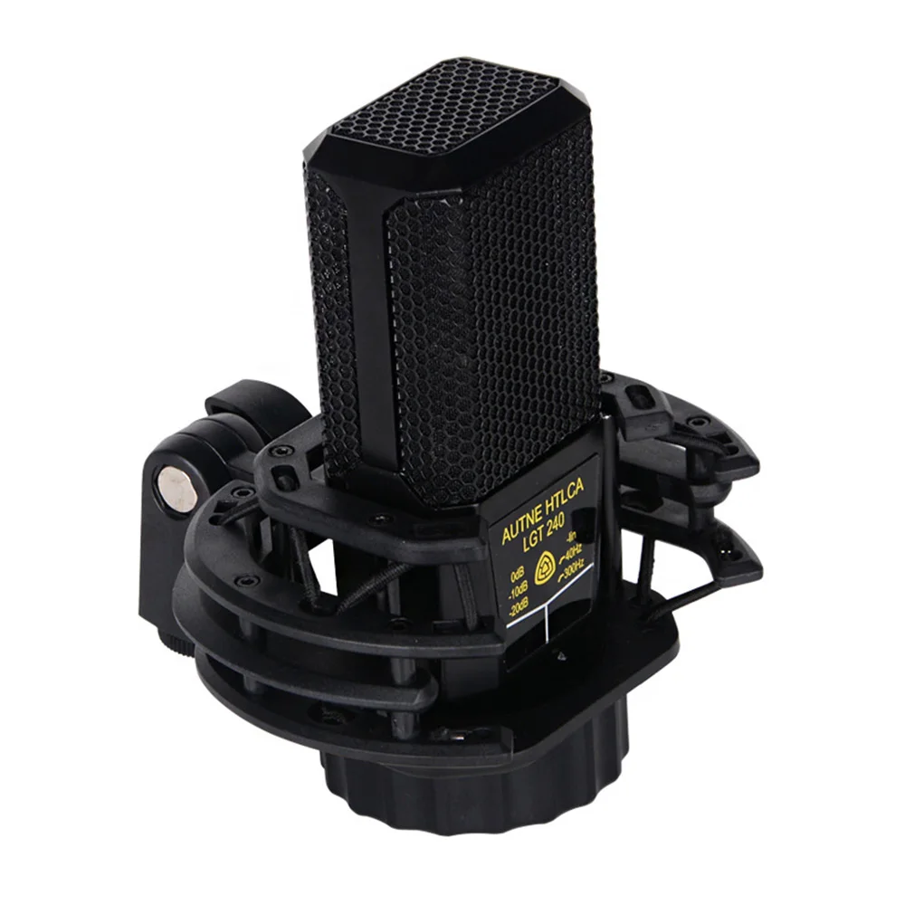 Профессиональный конденсаторный кардиоидный микрофон бесшумный Микрофон XLR