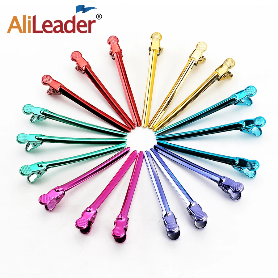 Alileader лучшее качество 12 шт. из нержавеющей стали утка рот заколка для волос