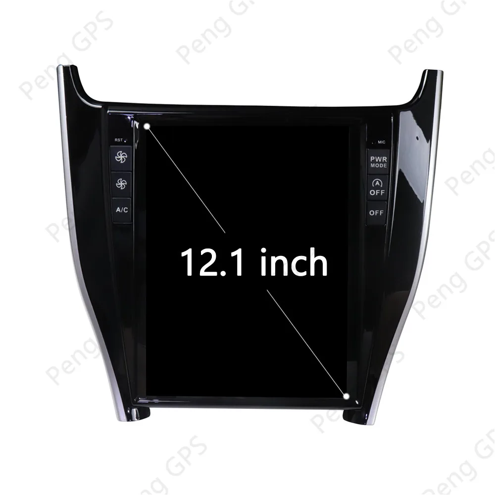 12," 6 ядер Android 8,1 Тесла вертикальный экран для toyota harrier 2013+ Радио магнитофон 1920*1080 gps Навигация DVD плеер