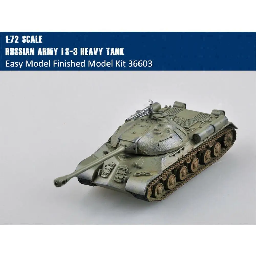 Easy Model 1/72 весы русской армии IS-3 тяжелый танк Готовая модель 36603 | Игрушки и хобби