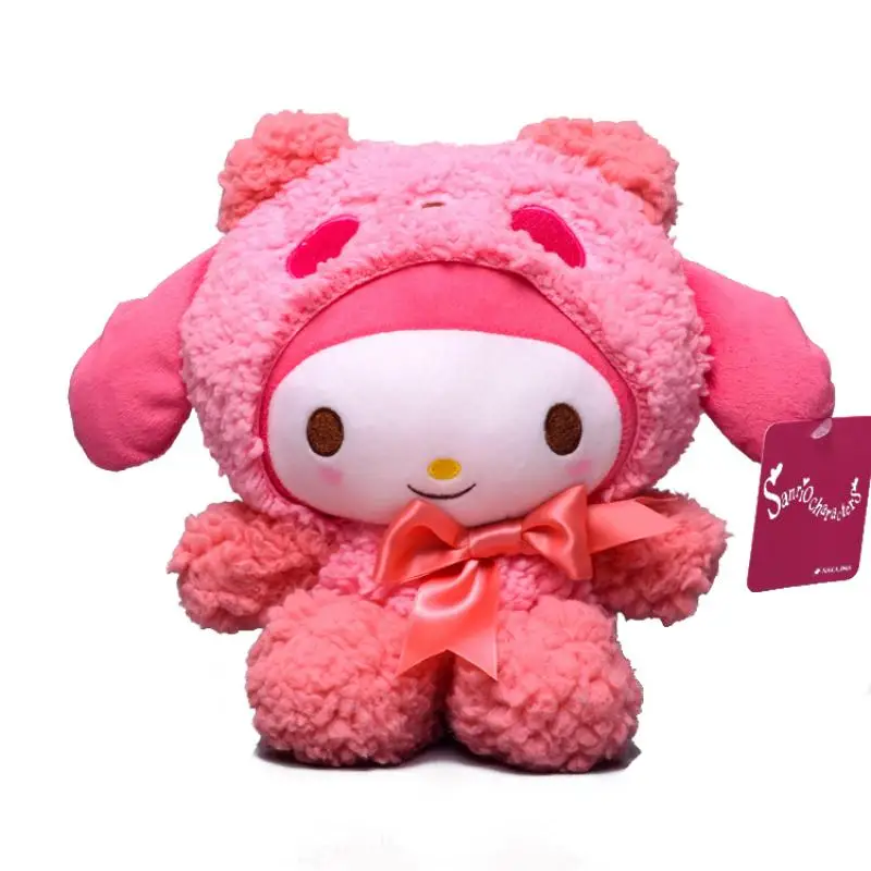 Аниме кавайная Панда Косплей Sanrio серия Kuromi Melody Cinnamoroll симпатичная мягкая