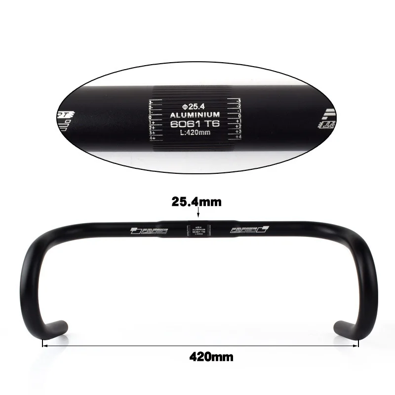 Руль для горного велосипеда руля из алюминиевого сплава Mtb изогнутая лента ручка
