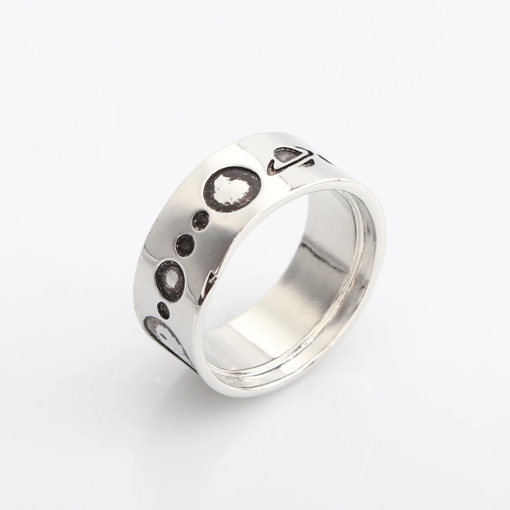 

New Design Planet Finger Rings Creative Carving Universe Star Punk Fashion Jewelry For Men Wedding Gift Rock Party Accessories