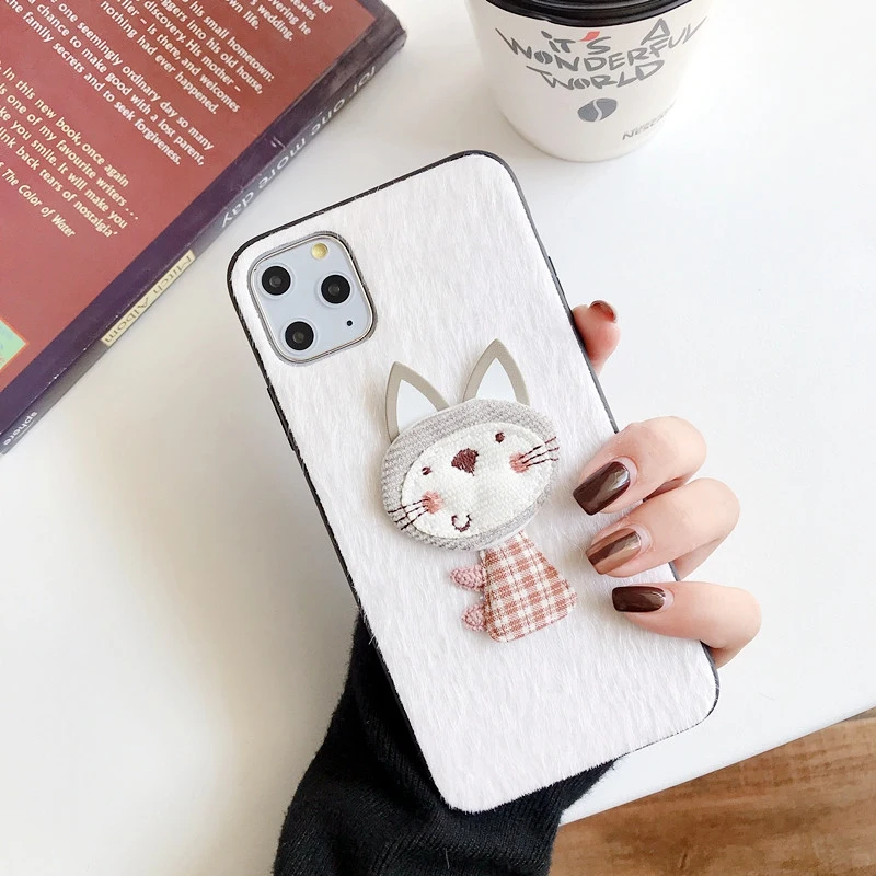2019 чехол для Huawei V20 Honor 9X P Smart Z Plus 8S Y5 Y9 Prime Y7 Pro Enjoy 9 Модный милый плюшевый