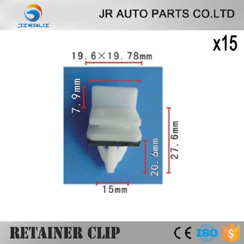 

15 шт. нейлоновая подгонка Acura для Honda 91513-SM4-000 Rocker Panel mould Clip Fastener