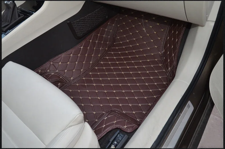

leather car floor mat for skoda superb b5 b6 b8 1 2 3 2001 2002 2003 2004 2005 2006 2007 2008 2009 2010 2011 2012-2020