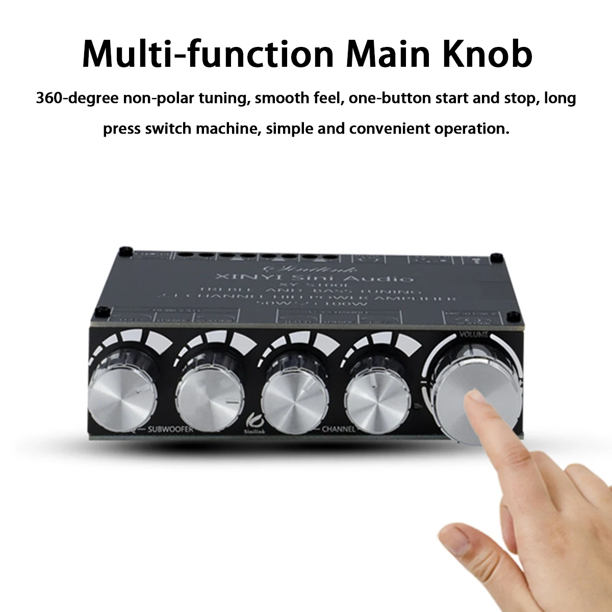 Bluetooth 5 0 2*50 Вт + 100 TPA3116D2 2 1 каналов класс D Плата усилителя динамик домашний
