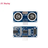 100pcs HC-SR04 Ultrasonic Wave Detector Ranging Module HC SR04 Distance Measuring Transducer Sensor For Arduino DC 5V