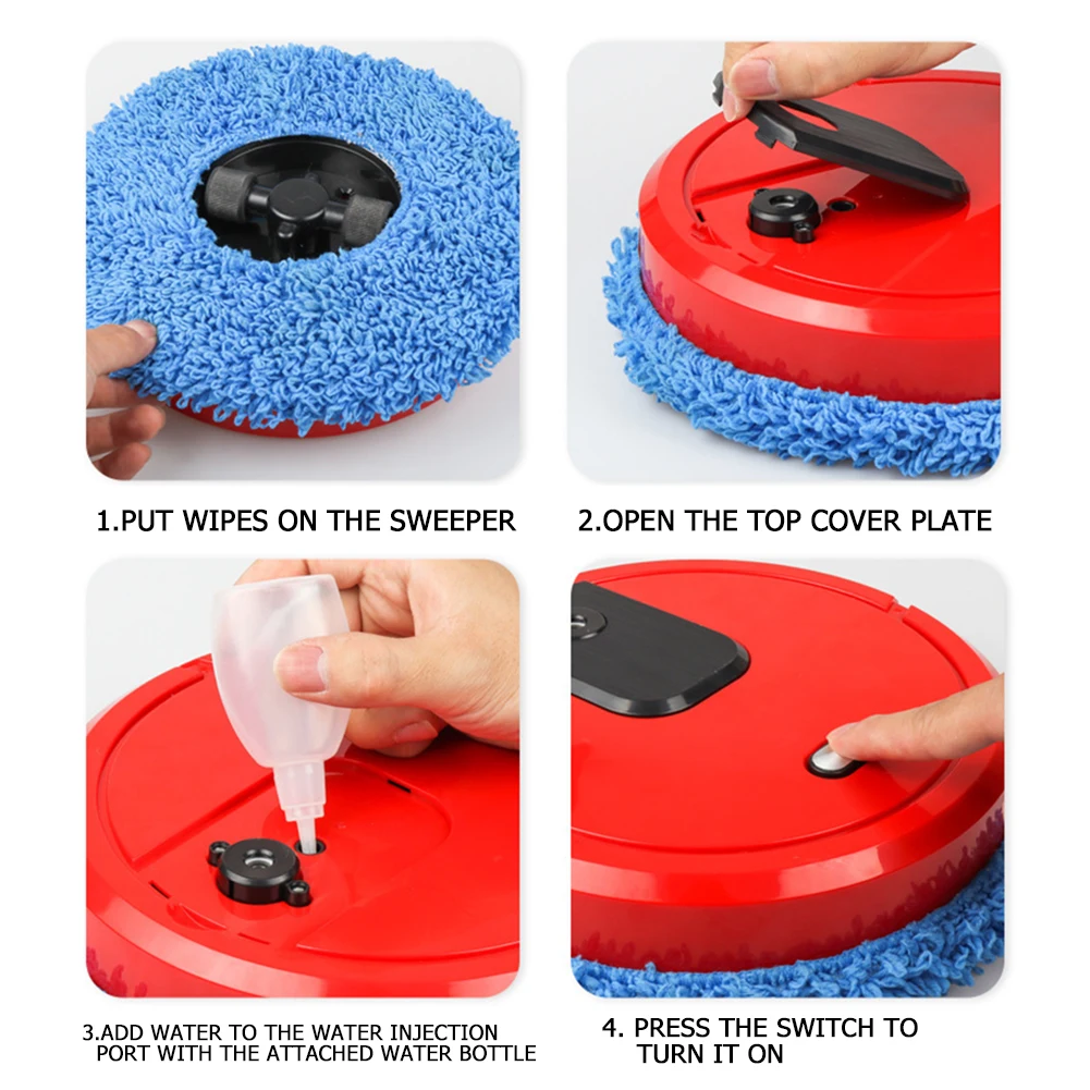 

Three In One Intelligent Sweeping Robot 1048 Vacuum Cleaner Rechargeable Dry And Wet Mop Sweeping Vacuum Cleaner Strong Suction