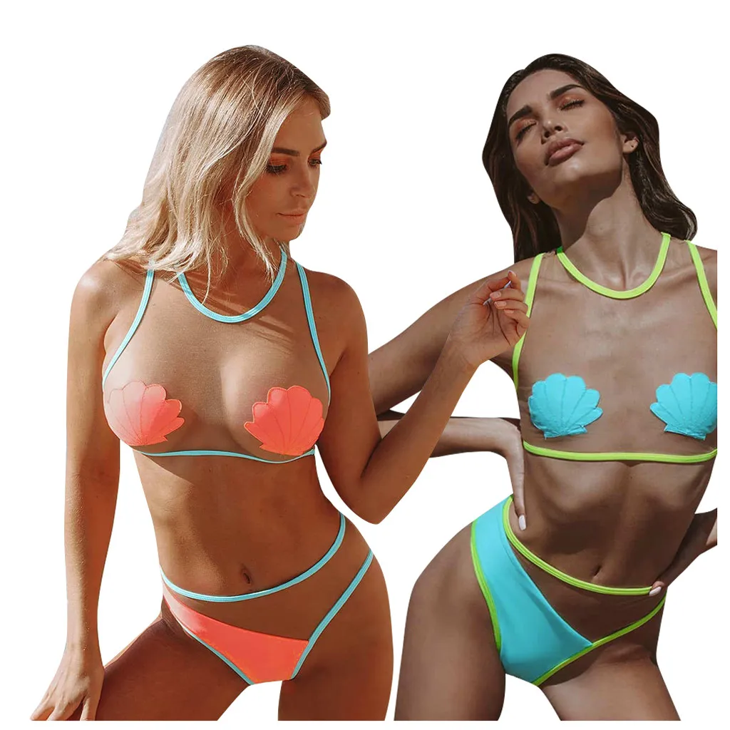 2020 сексуальный женский бикини набор из двух частей для работы модные женские на