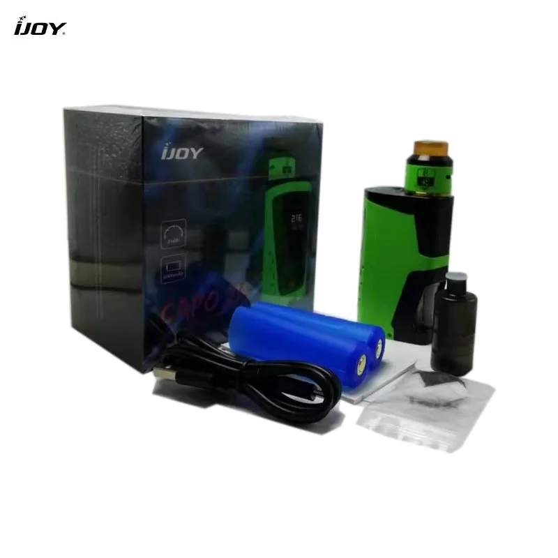 Комплект электронных сигарет IJOY CAPO 216 SRDA Vape Squonker Kit 5 Вт Мощность с Ijoy Combo Srda